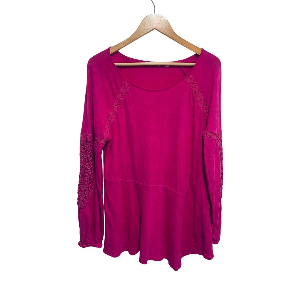 Soft surroundings pink top